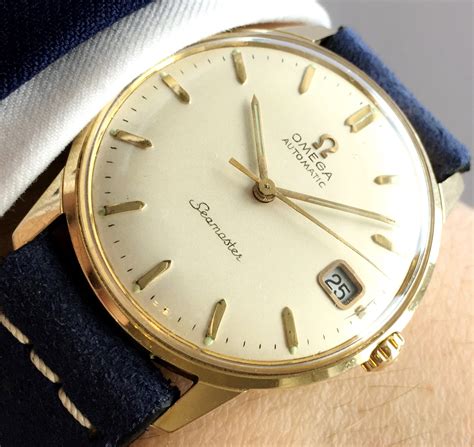 vintage omega seamaster 18k gold watch|Omega Seamaster automatic vintage price.